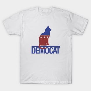 Democat democrat cat T-Shirt